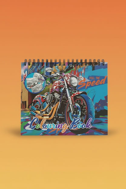 Sticker Colouring Book