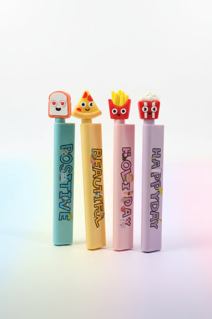 Food theme Ruler Pen
