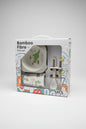 Dinosaur Bamboo Fiber Cutlery & Tableware Set | Reusable Kids Dinnerware