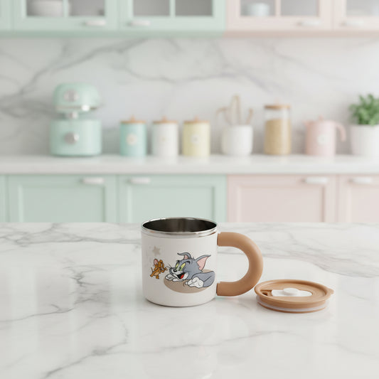 Tom And Jerry Steel Mug