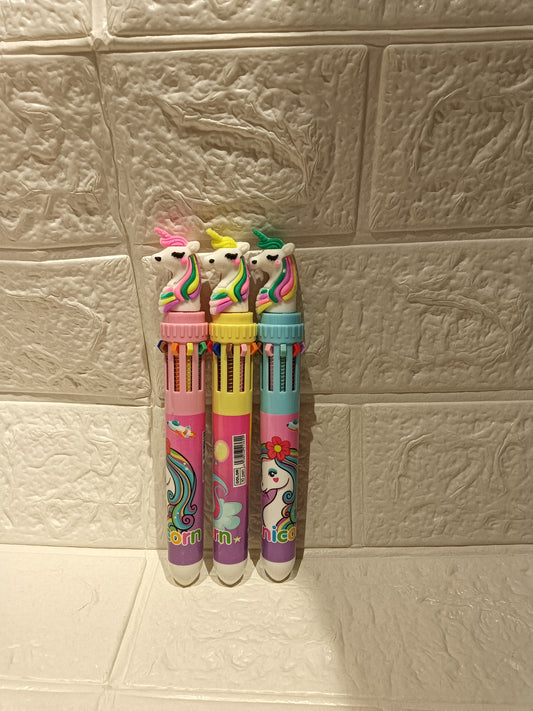 Unicorn 10 in 1 Pen