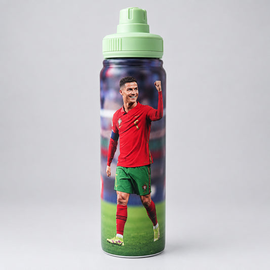 Football Theme Insulated Stainless Steel Water Bottle - 800 ml