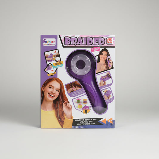 Automatic Hair Braider &amp; Styling Tool Kit | DIY Hair Braiding Machine for Kids &amp; Girls