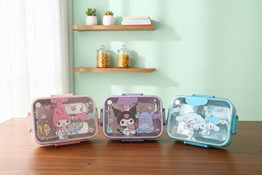 Kuromi And friends spill free lunch box