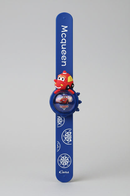 Character Wristbands / Slap Bands Set with Digital Watch | Cute & Fun Kids Accessories