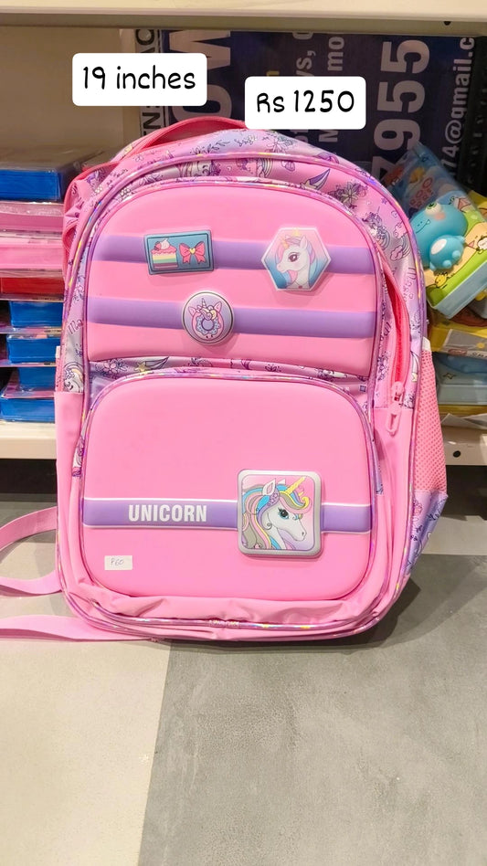 School bag -19 inches