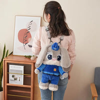 Bunny Soft Toy Blanket cum Bagpack