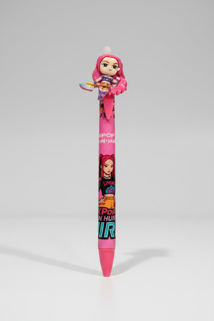 K-Pop Demon Hunters Erasable Gel Pen | Aesthetic Idol Writing Tool
