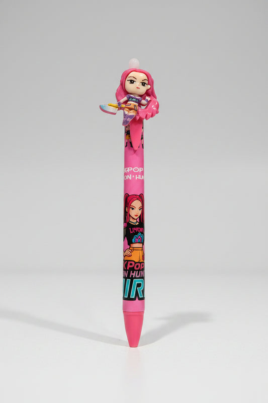 K-Pop Demon Hunters Erasable Gel Pen | Aesthetic Idol Writing Tool