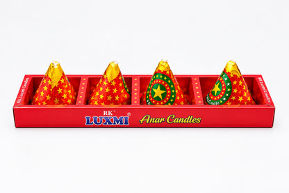 Anar Firecracker Wax Candle Set | Festive Decorative Wax Light