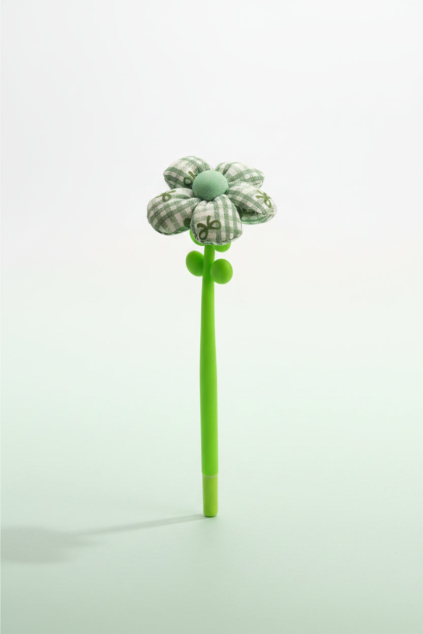 Patterned Flower Pens | Aesthetic Floral Gel Ink Pens
