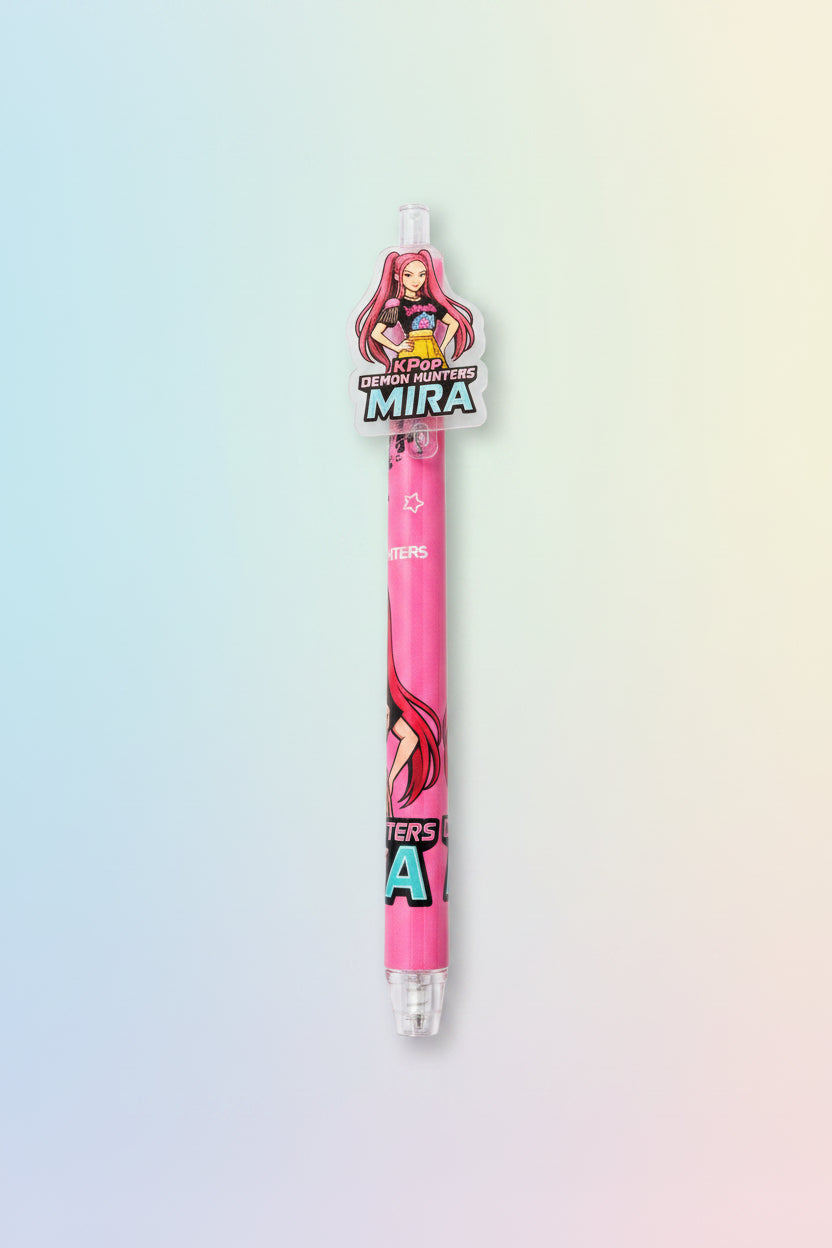 K-Pop Demon Hunters Gel Pen | Aesthetic Idol Character Writing Pen