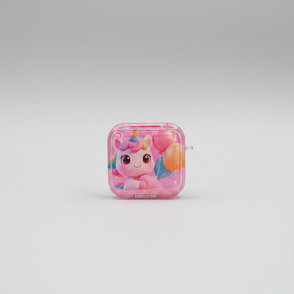 Cute Unicorn Water Glitter Pencil Sharpeners | Magical Liquid Sharpeners for Kids
