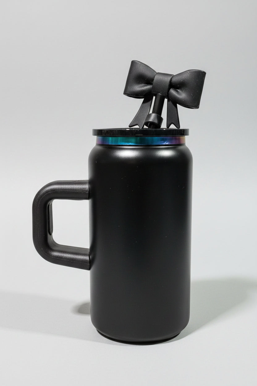 Mini Insulated Stainless Steel Tumbler with Straw (350ml) | Compact Travel Water Bottle for Kids, School & Office