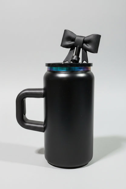 Mini Insulated Stainless Steel Tumbler with Straw (350ml) | Compact Travel Water Bottle for Kids, School & Office