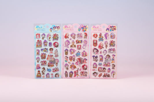 Kpop Puffy Sticker