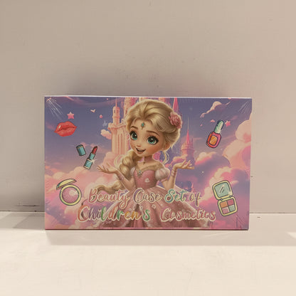 Frozen Theme Openable Real Makeup Kit | Cosmetic Beauty Set for Kids