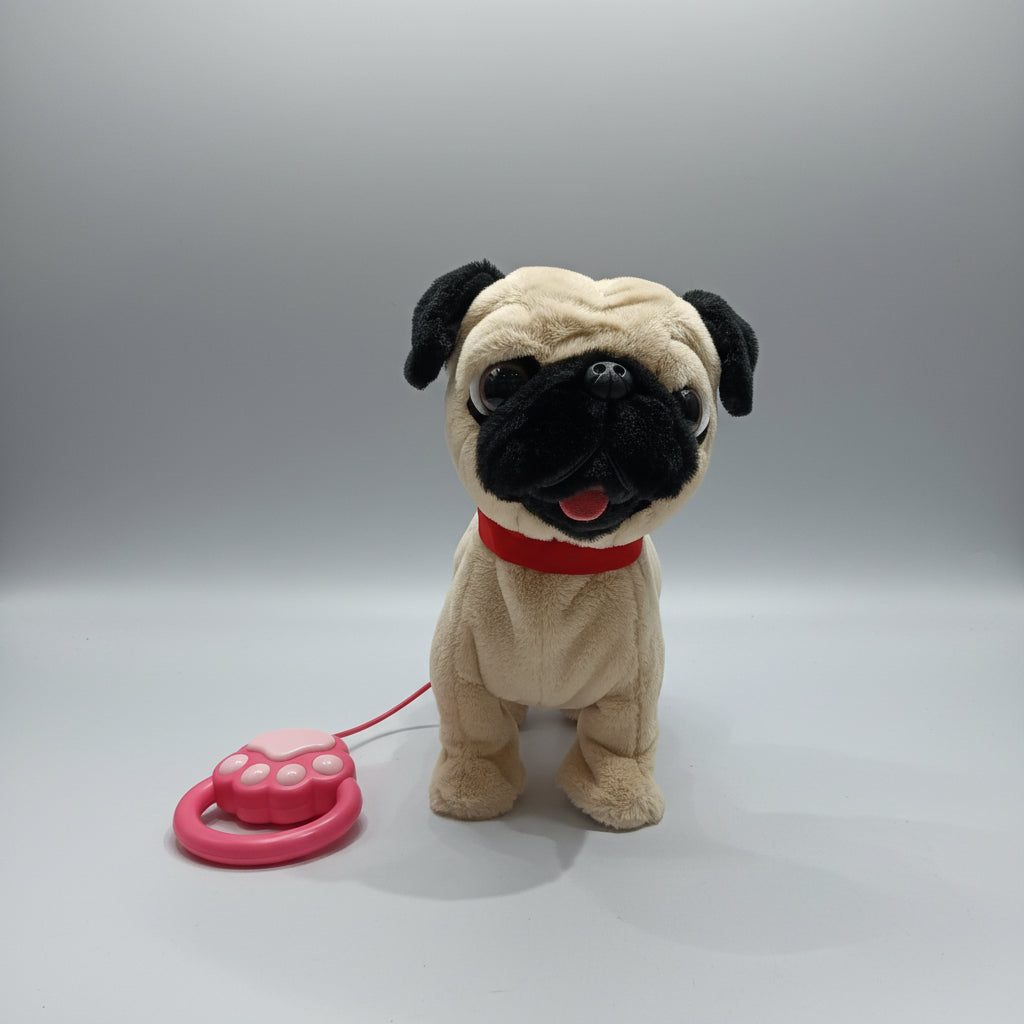 Interactive Talking & Walking Plush Dog | Repeating Voice Toy