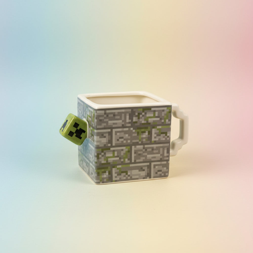 Minecraft Ceramic Mug | Gamer Coffee & Tea Cup