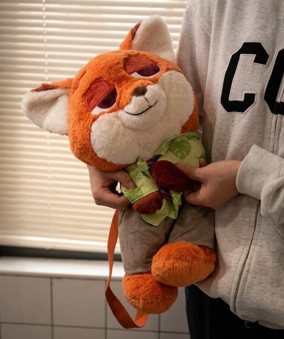 Fox Soft Toy Blanket