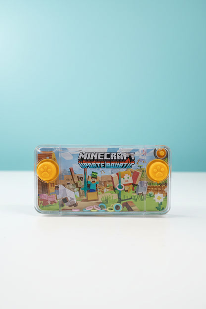Minecraft Water Game | Minecraft Theme Water Ring Toss Game | Handheld Water Game Toy | Minecraft Theme Return Gift for Kids