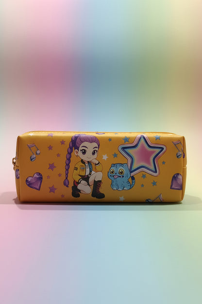 K-Pop Stationery Pouch | Aesthetic Pencil Case & Organizer