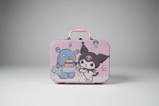 Kuromi Vanity Box & Cosmetic Organizer | Portable Beauty Case