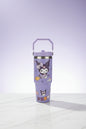 Kuromi Tumbler | Cute Cartoon Stainless Steel Tumbler | 900ml Insulated Travel Mug