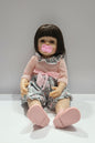 Realistic Silicone Baby Doll (45cm) with Musical Sound | Interactive Musical Toy