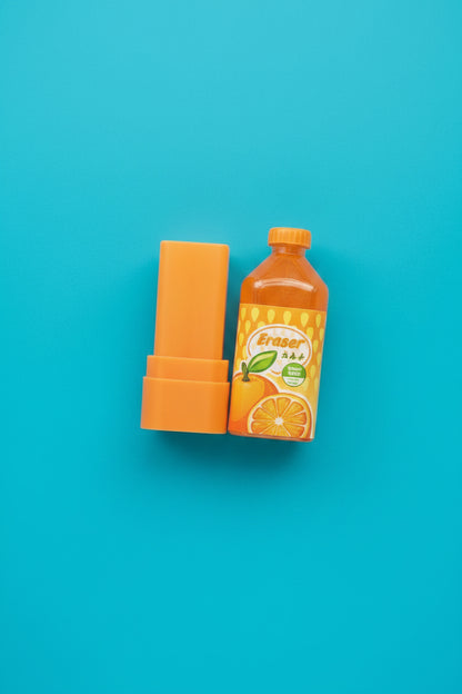 Fruit Juice Bottle Eraser