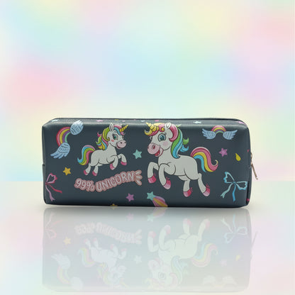 Cute Unicorn Stationery Pouch | Aesthetic Pencil Case & Organizer