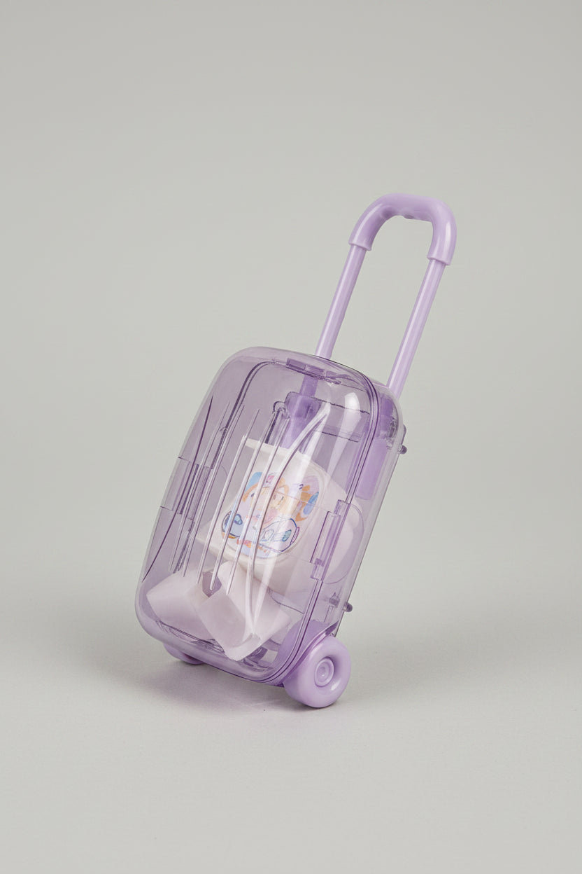 Mini Suitcase Eraser Set with 4 Erasers | Creative Travel Stationery