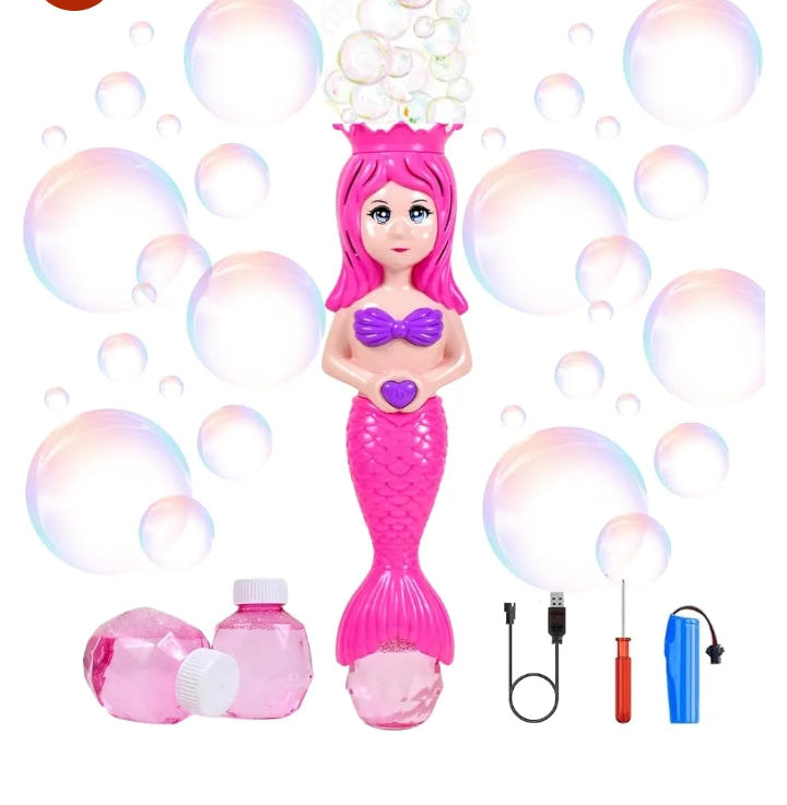 Rechargeable Mermaid Bubble