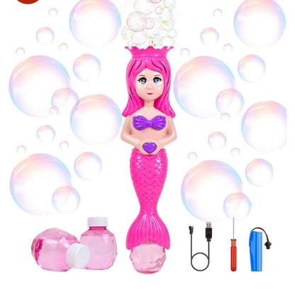 Rechargeable Mermaid Bubble
