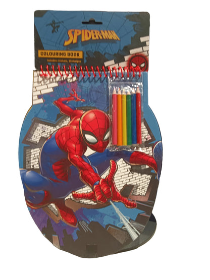 Cute Character Coloring Book & Crayon Set | Activity & Painting Kit
