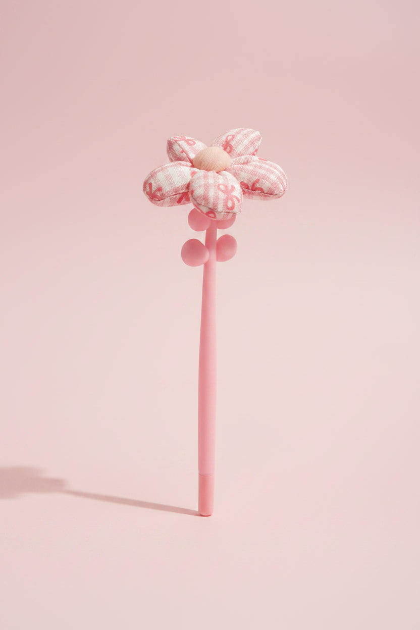 Patterned Flower Pens | Aesthetic Floral Gel Ink Pens