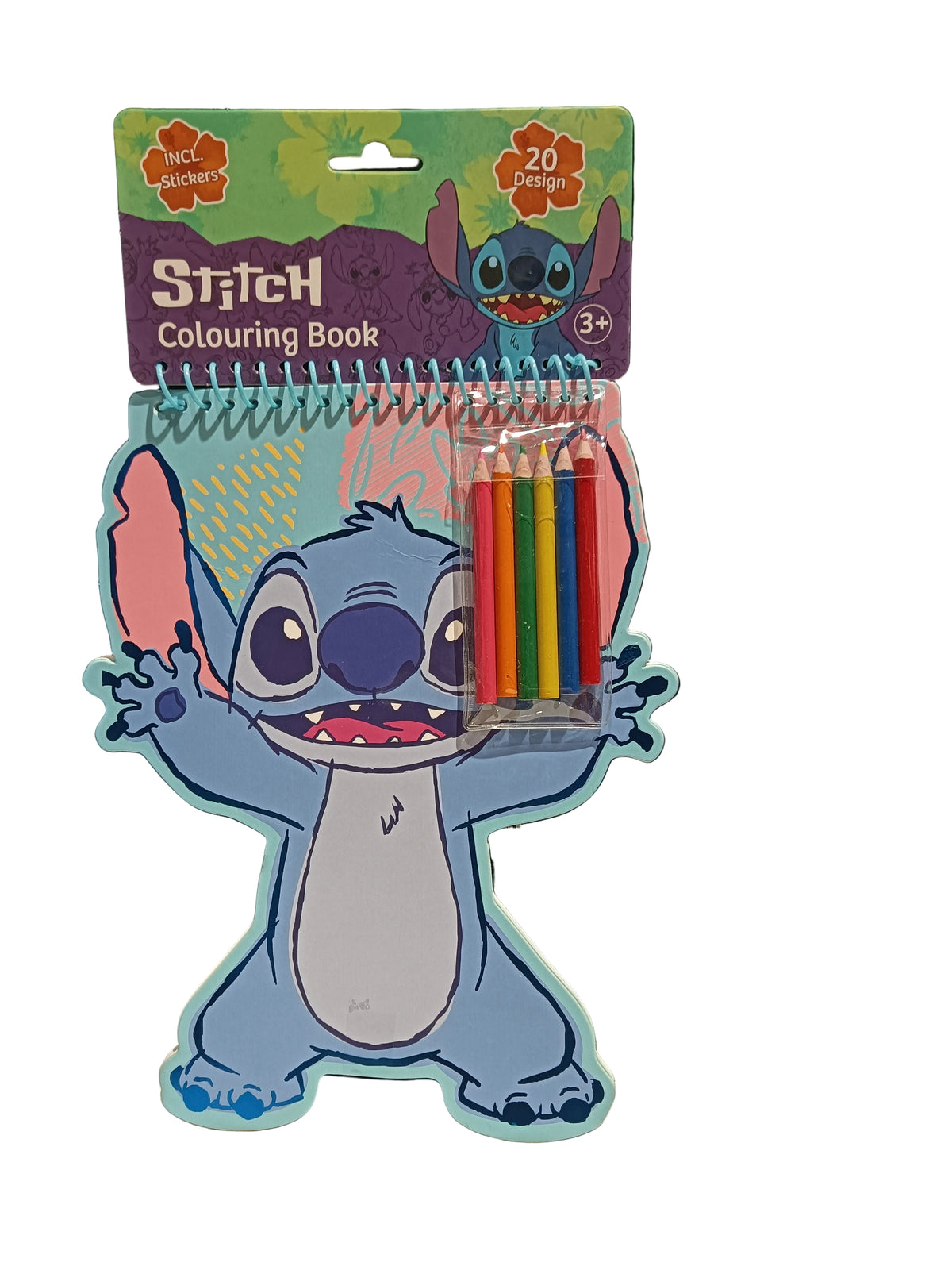 Cute Character Coloring Book & Crayon Set | Activity & Painting Kit