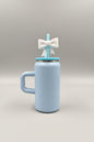 Mini Insulated Stainless Steel Tumbler with Straw (350ml) | Compact Travel Water Bottle for Kids, School & Office
