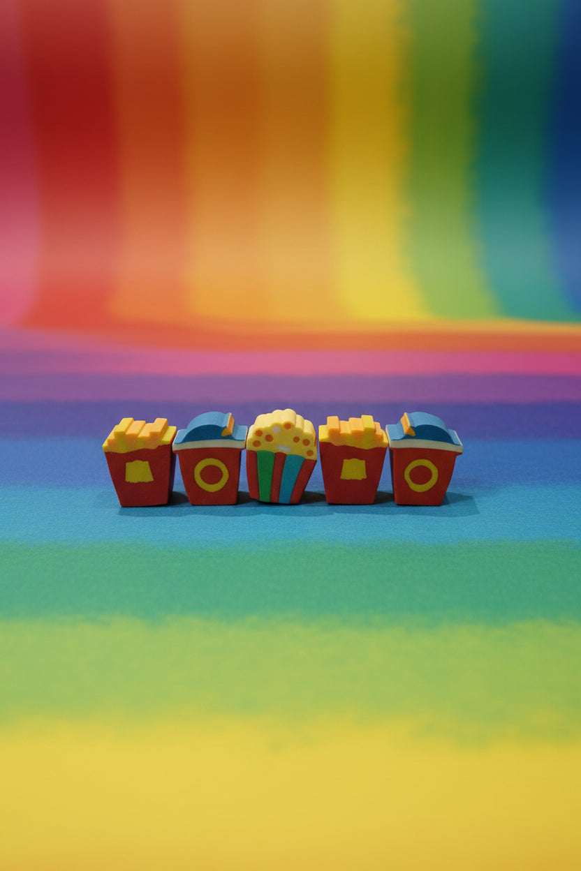 Food Theme Eraser