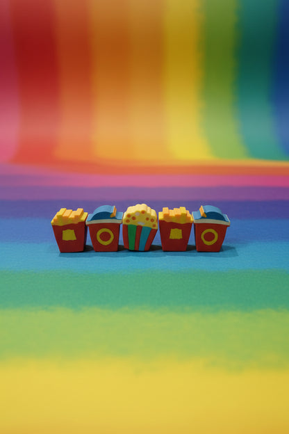 Food Theme Eraser