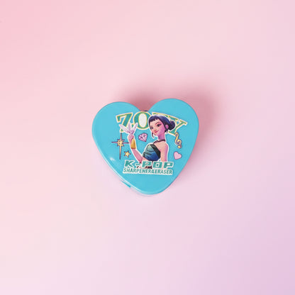 K- Pop Eraser Sharpner