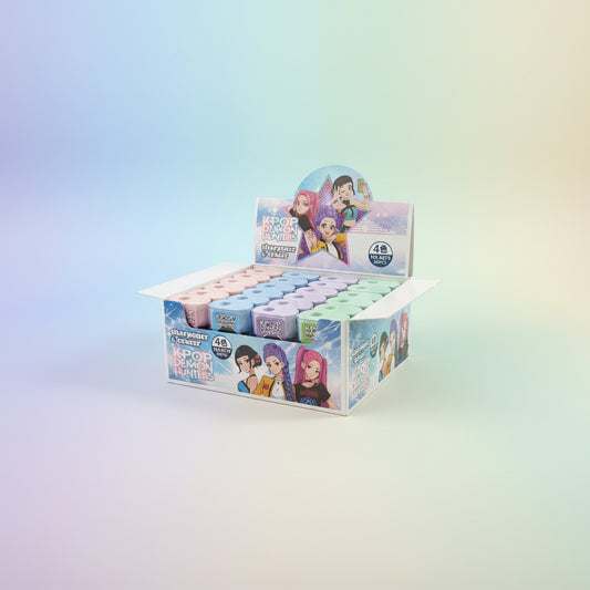K-Pop 2-in-1 Eraser & Pencil Sharpener Combo | Cute School Stationery