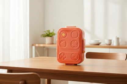 Spill Free 3 Partiton Lunch Boxes with cutlery