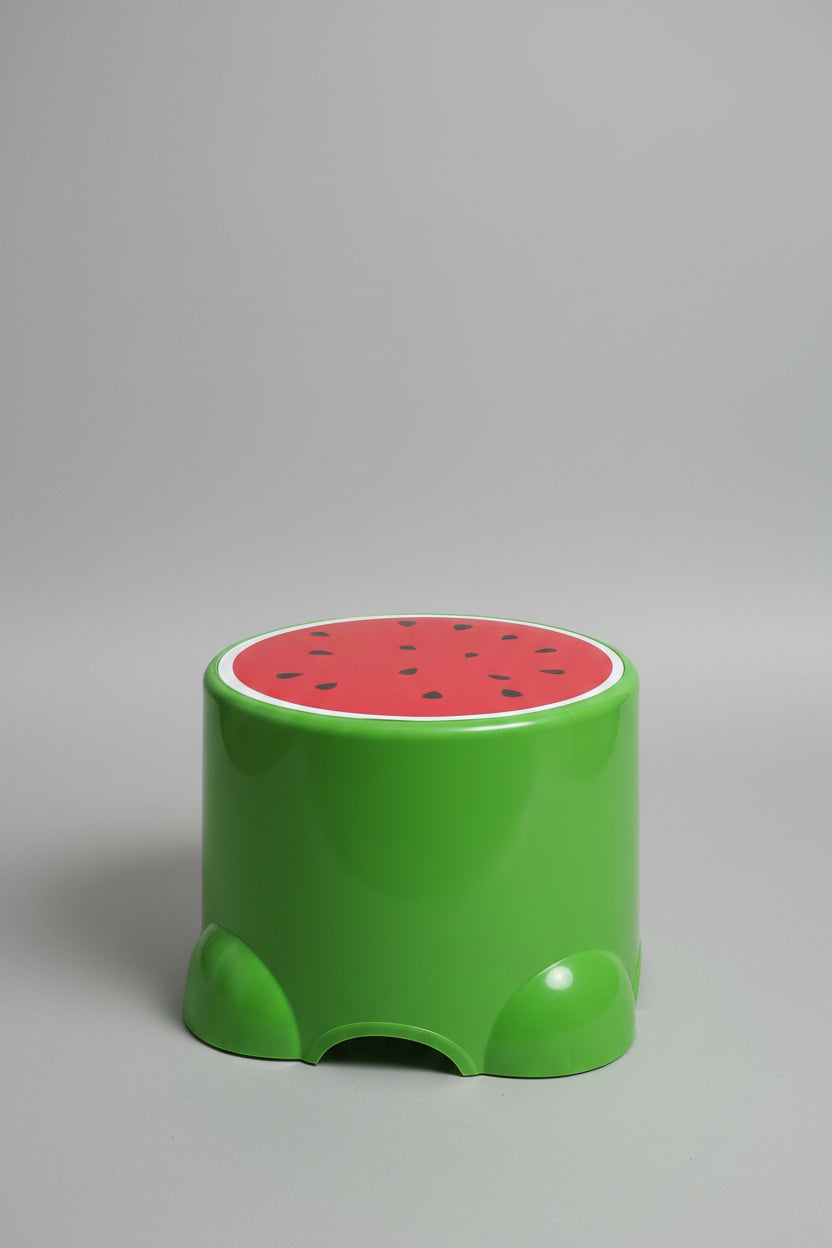 Cute Fruit Theme Kids Plastic Stool | Low Sitting Step Stool & Seat