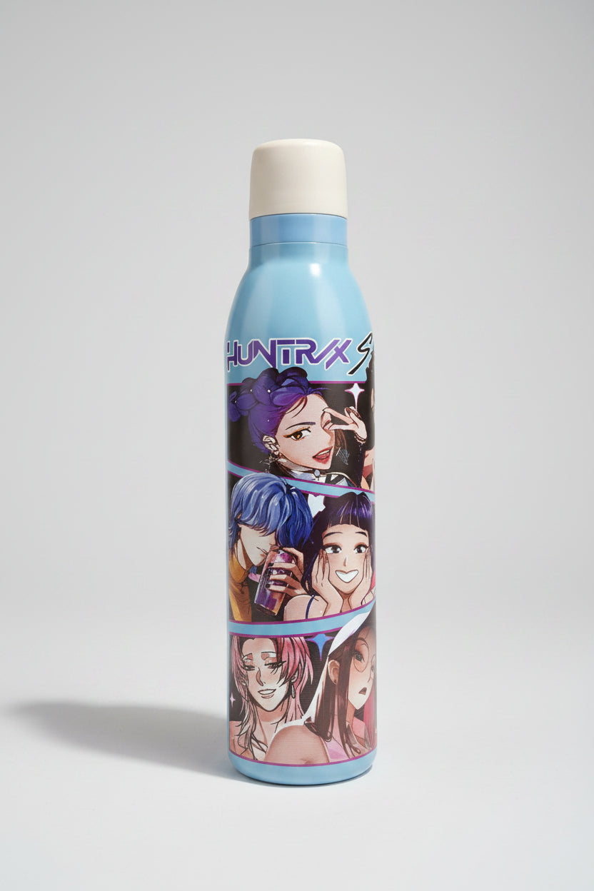 K-Pop Theme Water Bottle 500 ml | Aesthetic Insulated Drinkware