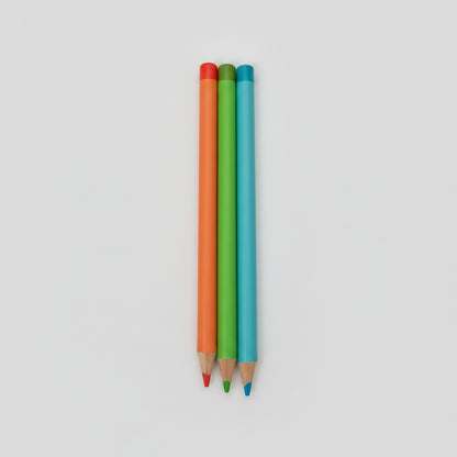 Cute Pencil-Shaped Eraser Set | Fun Novelty Stationery