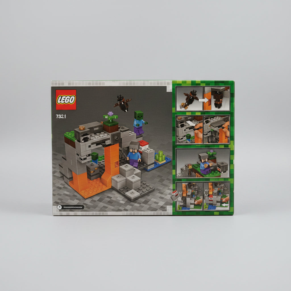Minecraft Building Blocks Set | 3D Pixel World Construction Toys