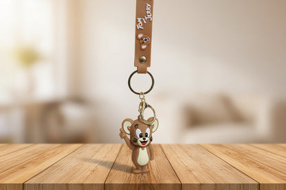 Beautiful Tom and Jerry Key Ring
