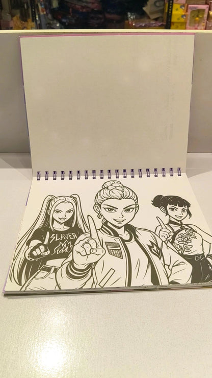 Kpop Colouring Book
