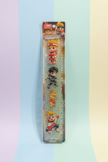 Naruto Glitter Water Ruler | Aesthetic Floating Sparkle Liquid Ruler